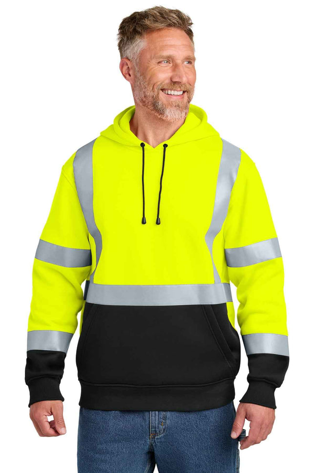 CornerStone ANSI 107 Class 3 HeavyDuty Fleece Pullover Hoodie CSF301