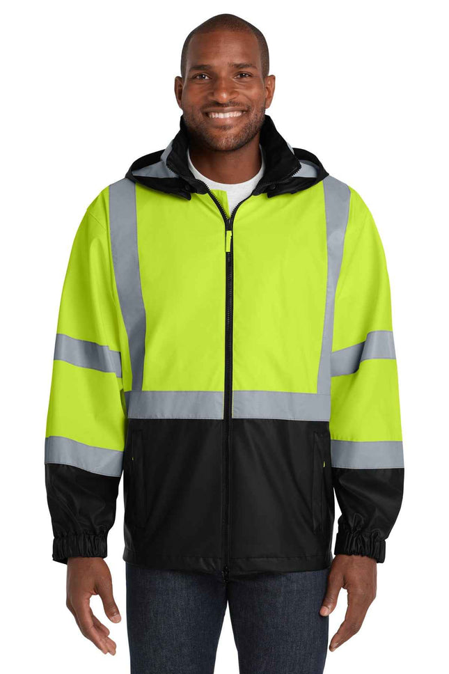 CornerStone ANSI 107 Class 3 Safety Windbreaker CSJ25