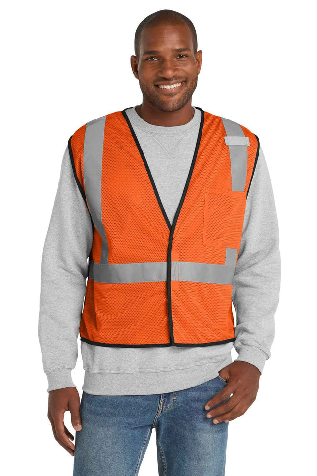 CornerStone ANSI 107 Class 2 Economy Mesh OnePocket Vest CSV100