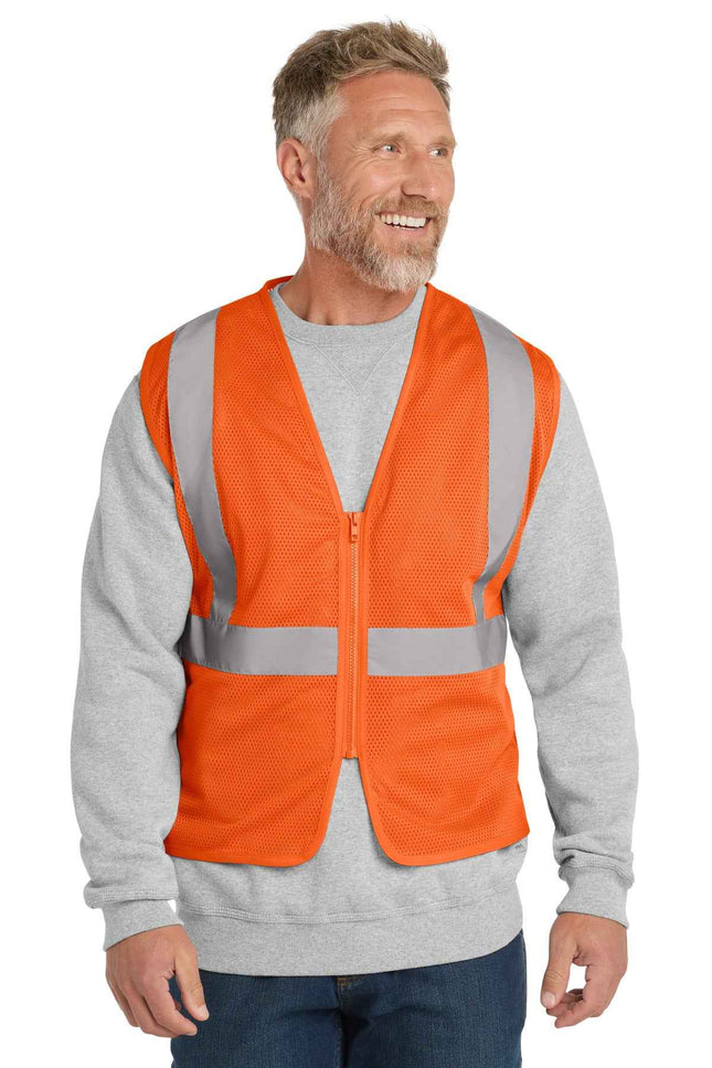 CornerStone ANSI 107 Class 2 Economy Mesh Zippered Vest CSV101