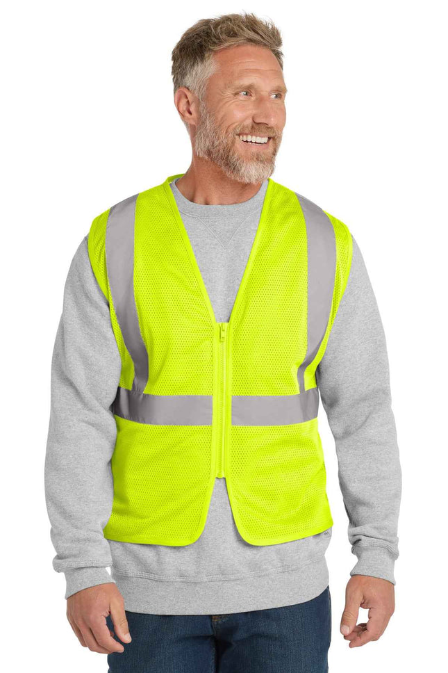 CornerStone ANSI 107 Class 2 Economy Mesh Zippered Vest CSV101