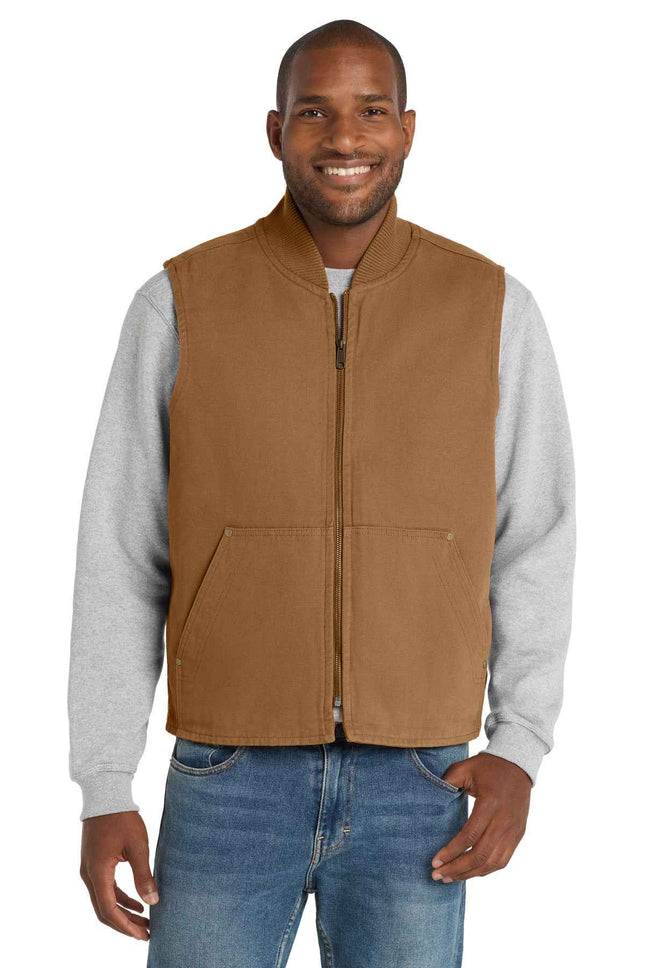 CornerStone Washed Duck Cloth Vest CSV40