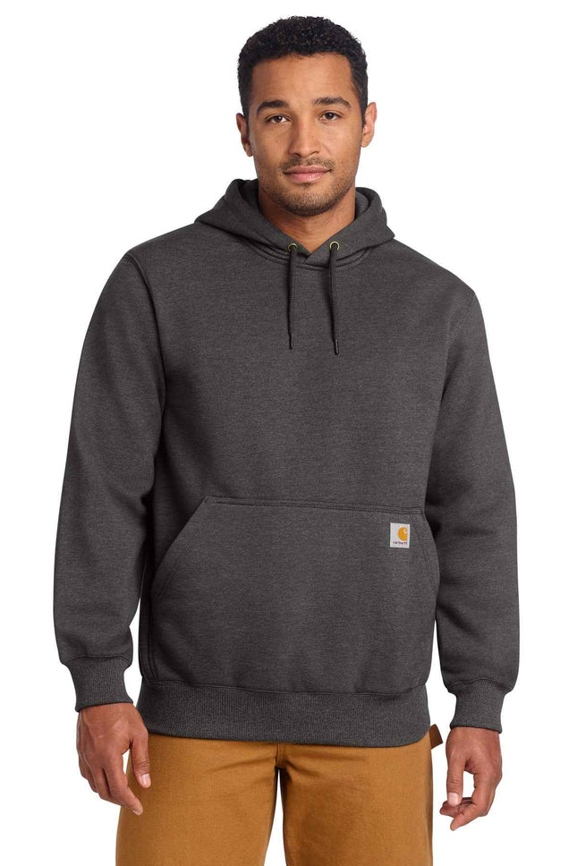 Carhartt Rain Defender Paxton Heavyweight Hooded Sweatshirt CT100615 Carbon Heather
