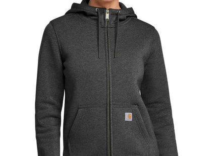 Carhartt Women's Clarksburg FullZip Hoodie CT102788 Carbon Heather