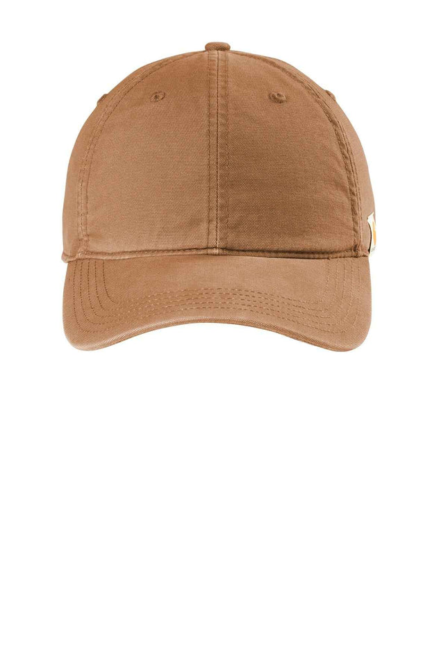 Carhartt Cotton Canvas Cap CT103938 Carhartt Brown OSFA