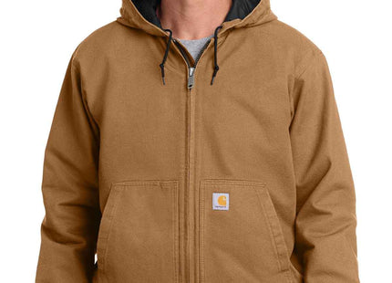 Carhartt Washed Duck Active Jac CT104050 Carhartt Brown