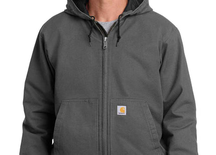 Carhartt Washed Duck Active Jac CT104050 Gravel