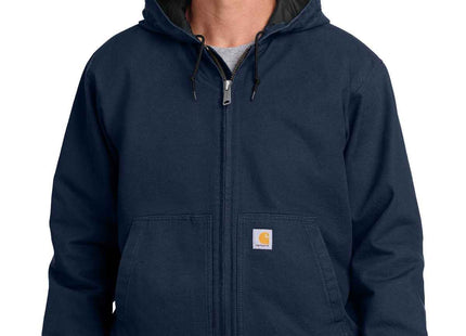 Carhartt Washed Duck Active Jac CT104050 Navy
