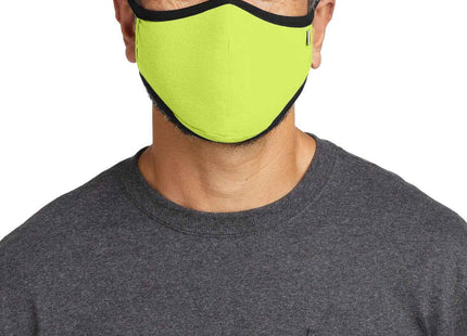 Carhartt Cotton Ear Loop Face Mask (3 pack) CT105160 Brite Lime OSFA
