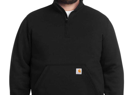Carhartt Midweight 1/4Zip Mock Neck Sweatshirt CT105294 Black