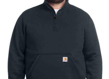 Carhartt Midweight 1/4Zip Mock Neck Sweatshirt CT105294 New Navy