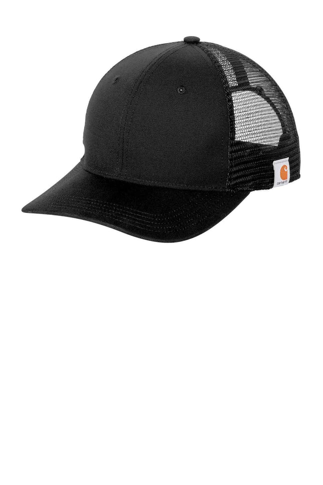Carhartt Canvas Mesh Back Cap CT105298 Black OSFA