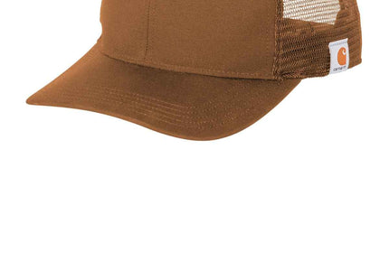 Carhartt Canvas Mesh Back Cap CT105298 Carhartt Brown OSFA