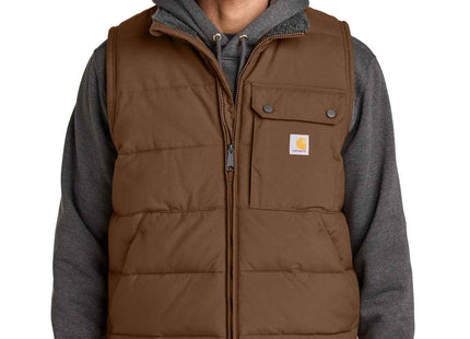Carhartt Montana Insulated Vest CT105475 Red Duck Brown