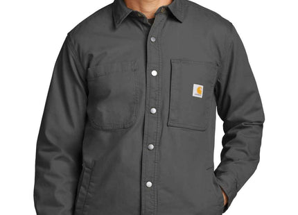 Carhartt Rugged Flex FleeceLined Shirt Jac CT105532 Shadow Grey