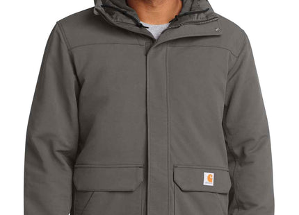 Carhartt Super Dux Insulated Hooded Coat CT105533 Gravel