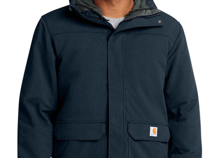 Carhartt Super Dux Insulated Hooded Coat CT105533 Navy