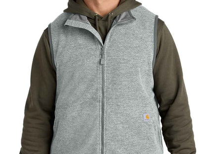Carhartt Textured Fleece Vest CT106418 Heather Grey