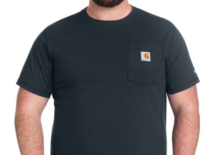 Carhartt Force Short Sleeve Pocket T Shirt CT106652 Navy