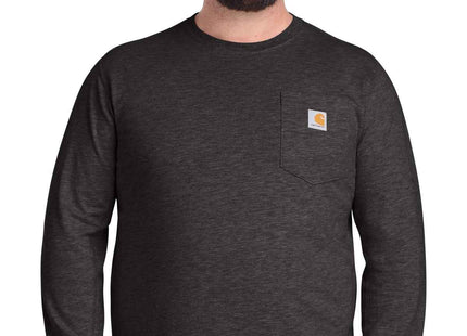 Carhartt Force Long Sleeve Pocket T Shirt CT106656 Carbon Heather