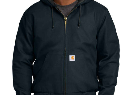 Carhartt QuiltedFlanneLined Duck Active Jac CT106677 Dark Navy