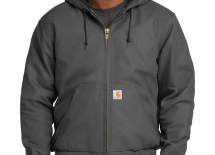 Carhartt QuiltedFlanneLined Duck Active Jac CT106677 Gravel