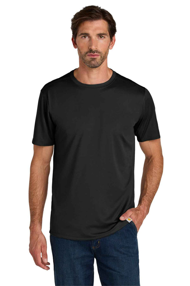 Carhartt Force Sun Defender Short Sleeve T Shirt CT106868 Black