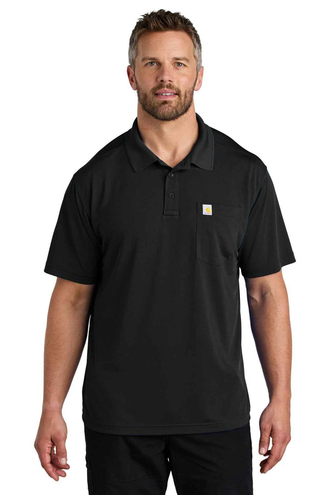 Carhartt Force SnagResistant Pocket Polo CT106880 Black