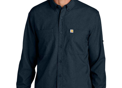 Carhartt Force Sun Defender Long Sleeve Shirt CT107106 Navy