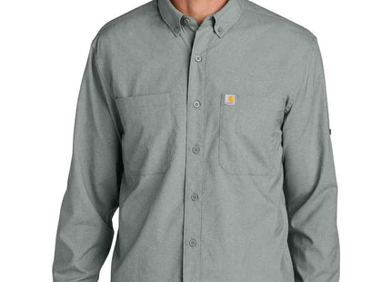 Carhartt Force Sun Defender Long Sleeve Shirt CT107106 Steel