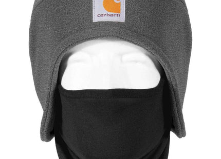Carhartt Fleece 2In1 Headwear CTA202 Charcoal Heather OSFA