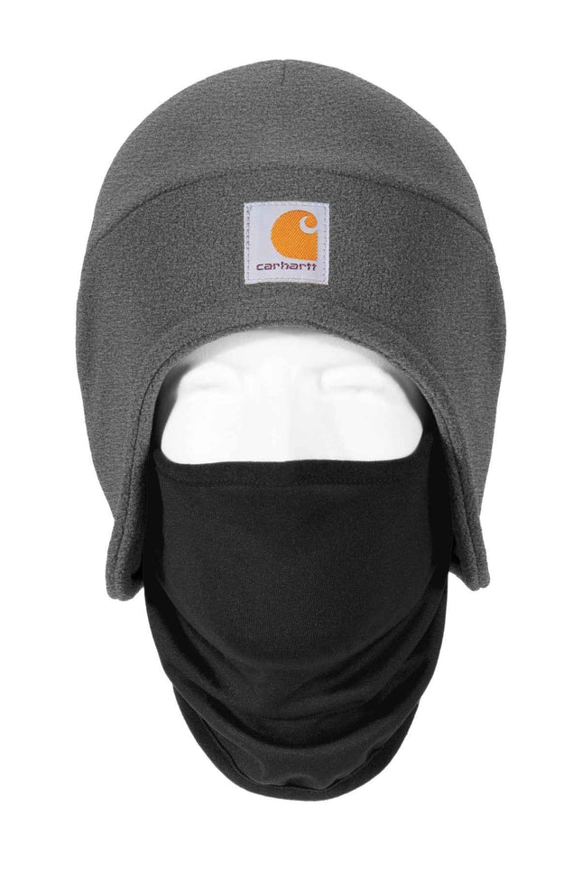 Carhartt Fleece 2In1 Headwear CTA202 Charcoal Heather OSFA