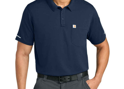 Carhartt FLD & RSCU Polo CTC16119 Dark Navy
