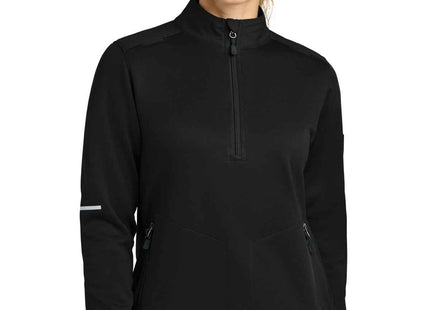 Carhartt Women's FLD & RSCU 1/2Zip MidLayer CTC82912 Black