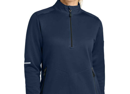 Carhartt Women's FLD & RSCU 1/2Zip MidLayer CTC82912 Dark Navy