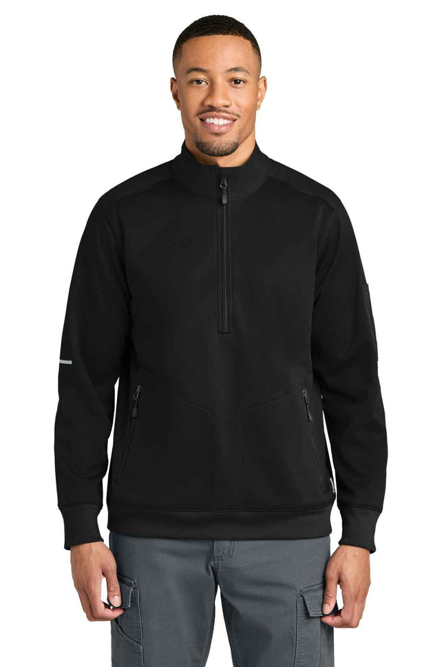 Carhartt FLD & RSCU 1/2Zip MidLayer CTC86912 Black