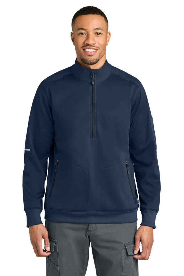 Carhartt FLD & RSCU 1/2Zip MidLayer CTC86912 Dark Navy