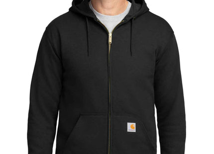Carhartt Midweight Hooded ZipFront Sweatshirt CTK122 Black