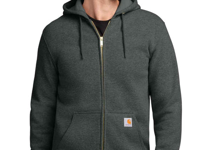 Carhartt Midweight Hooded ZipFront Sweatshirt CTK122 Carbon Heather