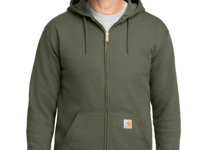 Carhartt Midweight Hooded ZipFront Sweatshirt CTK122 Moss