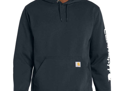 Carhartt Midweight Hooded Logo Sweatshirt CTK288 New Navy