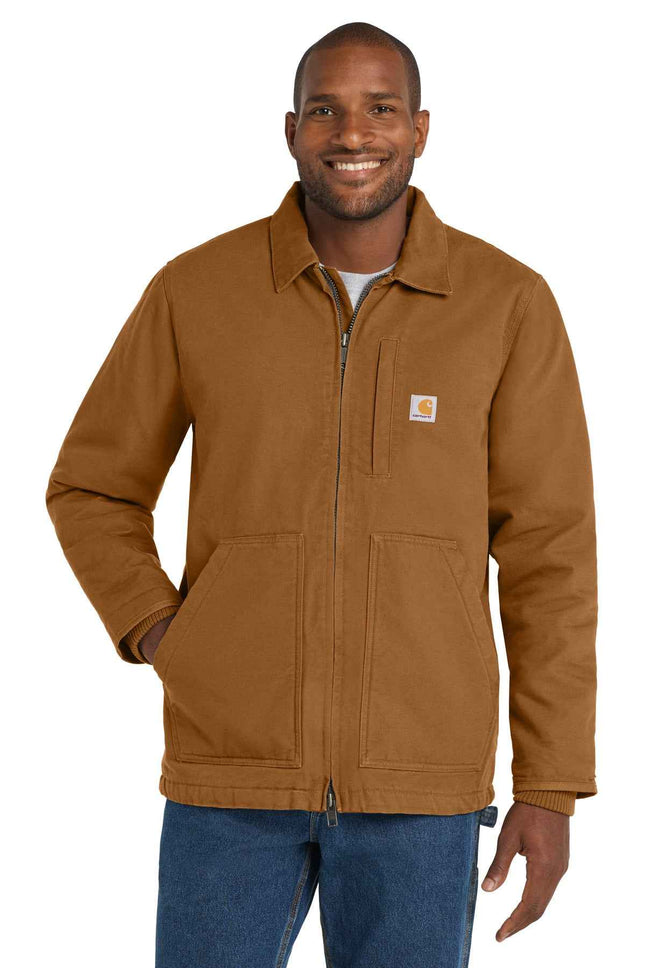 Carhartt Tall SherpaLined Coat CTT104293 Carhartt Brown