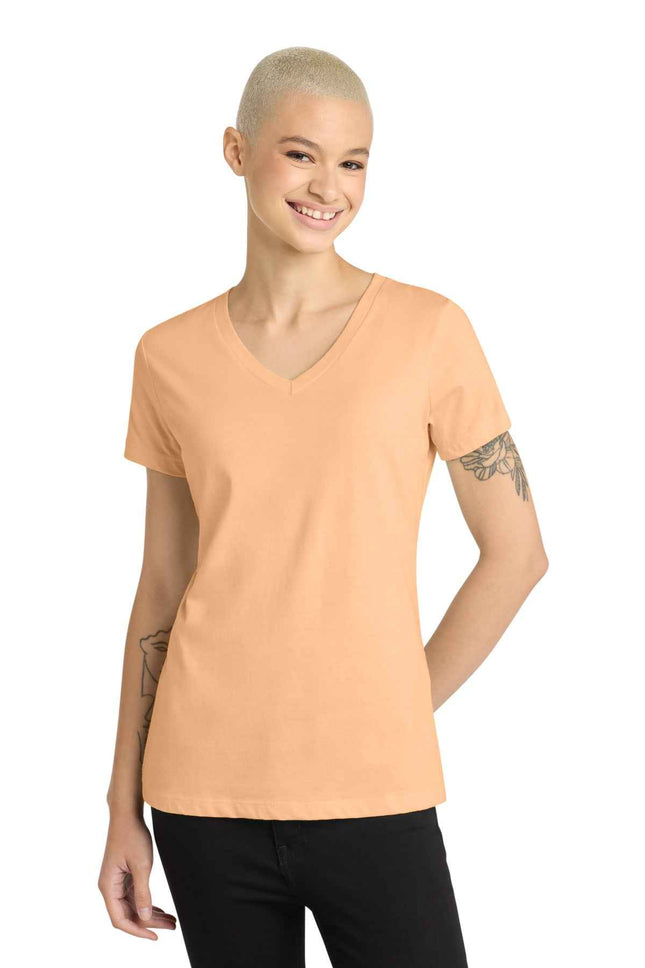 District Women's Perfect Weight VNeck Tee DM1170L
