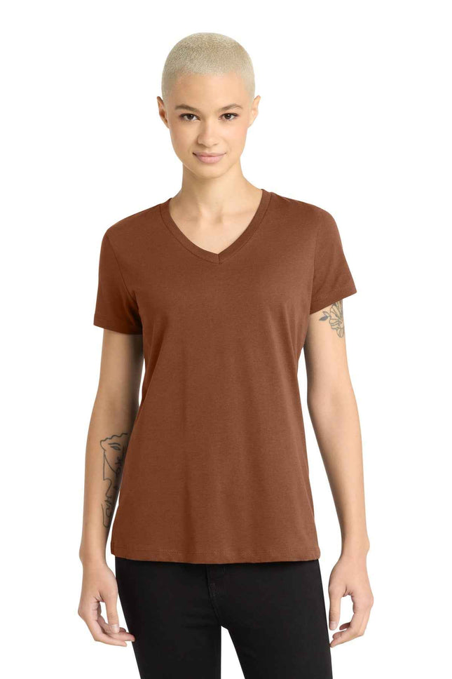 District Women's Perfect Weight VNeck Tee DM1170L