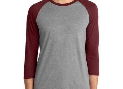 District Perfect Tri 3/4Sleeve Raglan DM136
