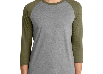 District Perfect Tri 3/4Sleeve Raglan DM136