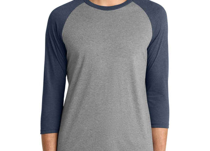 District Perfect Tri 3/4Sleeve Raglan DM136