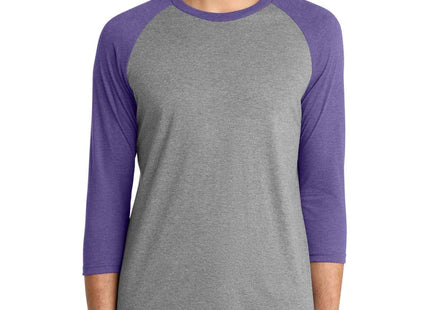 District Perfect Tri 3/4Sleeve Raglan DM136