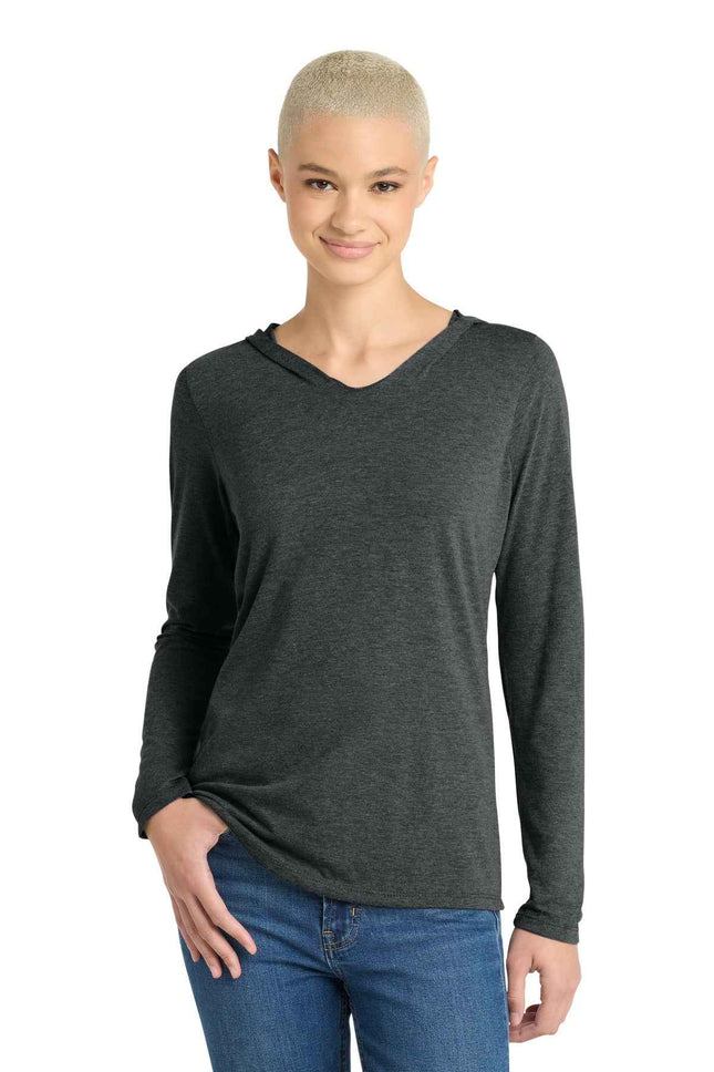 District Women's Perfect Tri Long Sleeve Hoodie DM139L