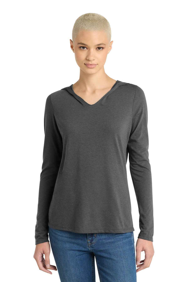 District Women's Perfect Tri Long Sleeve Hoodie DM139L